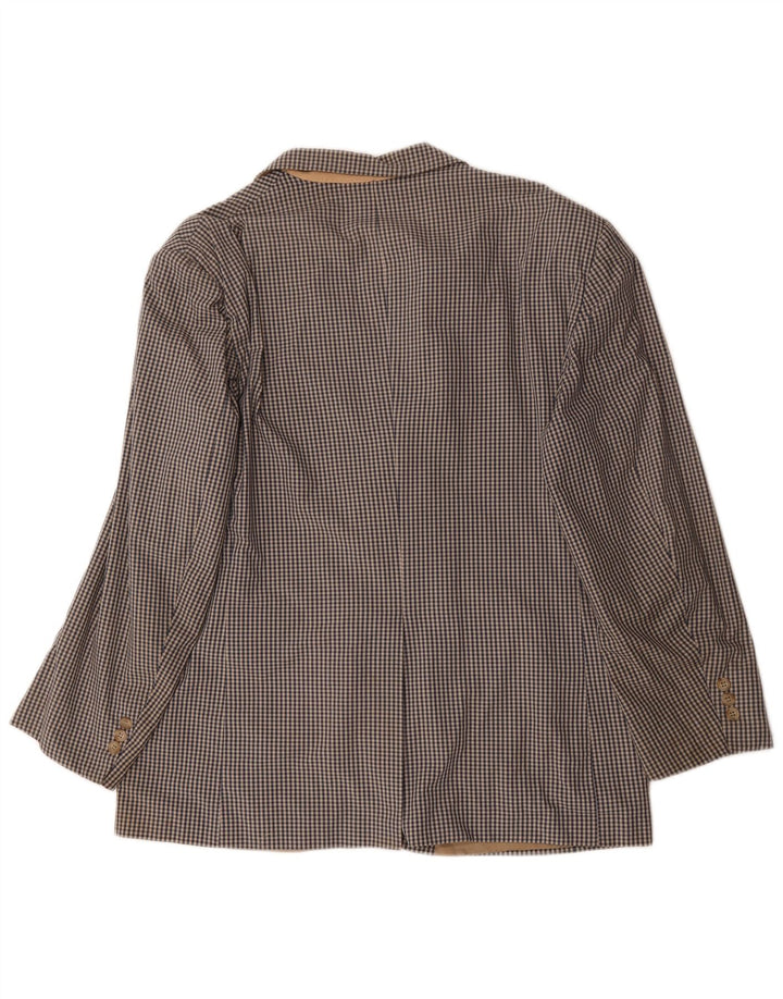 Orvis muška jakna sa 3 gumba UK 42 XL sivi gingham