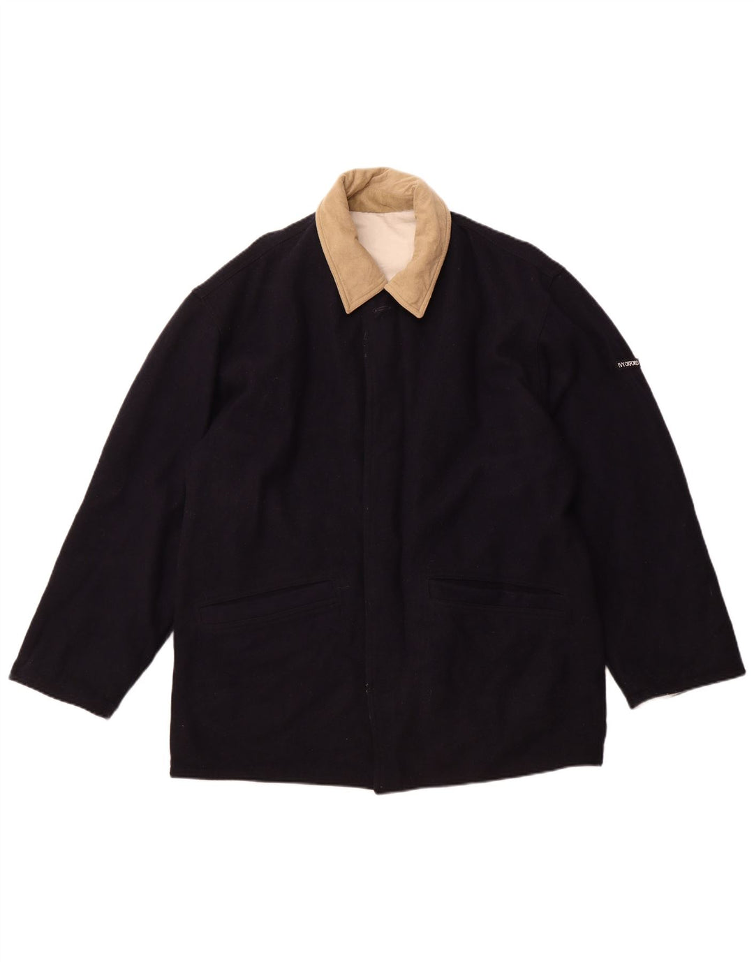 IVY OXFORD muška vjetrovka jakna UK 42 XL tamnoplavi pamuk