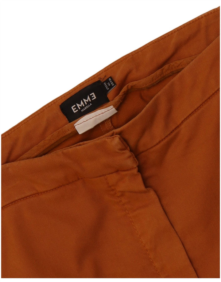Ženske chino hlače Marella EMME Bootcut W30 L26 Narančasta