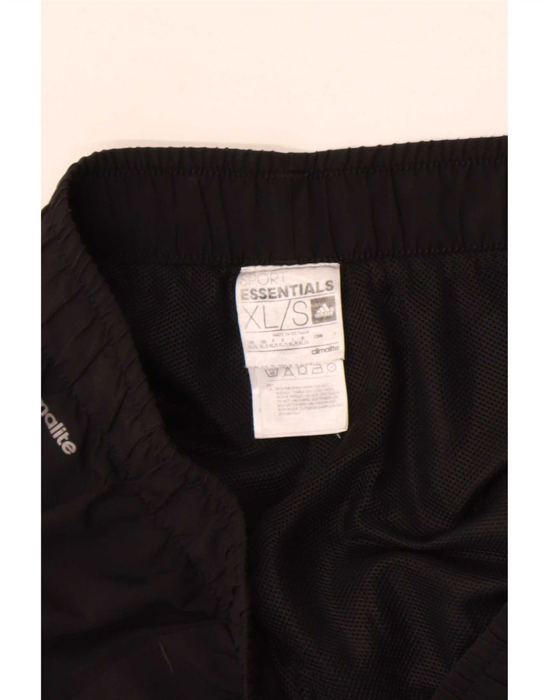 Adidas muške trenirke Climalite XL crne poliesterske hlače