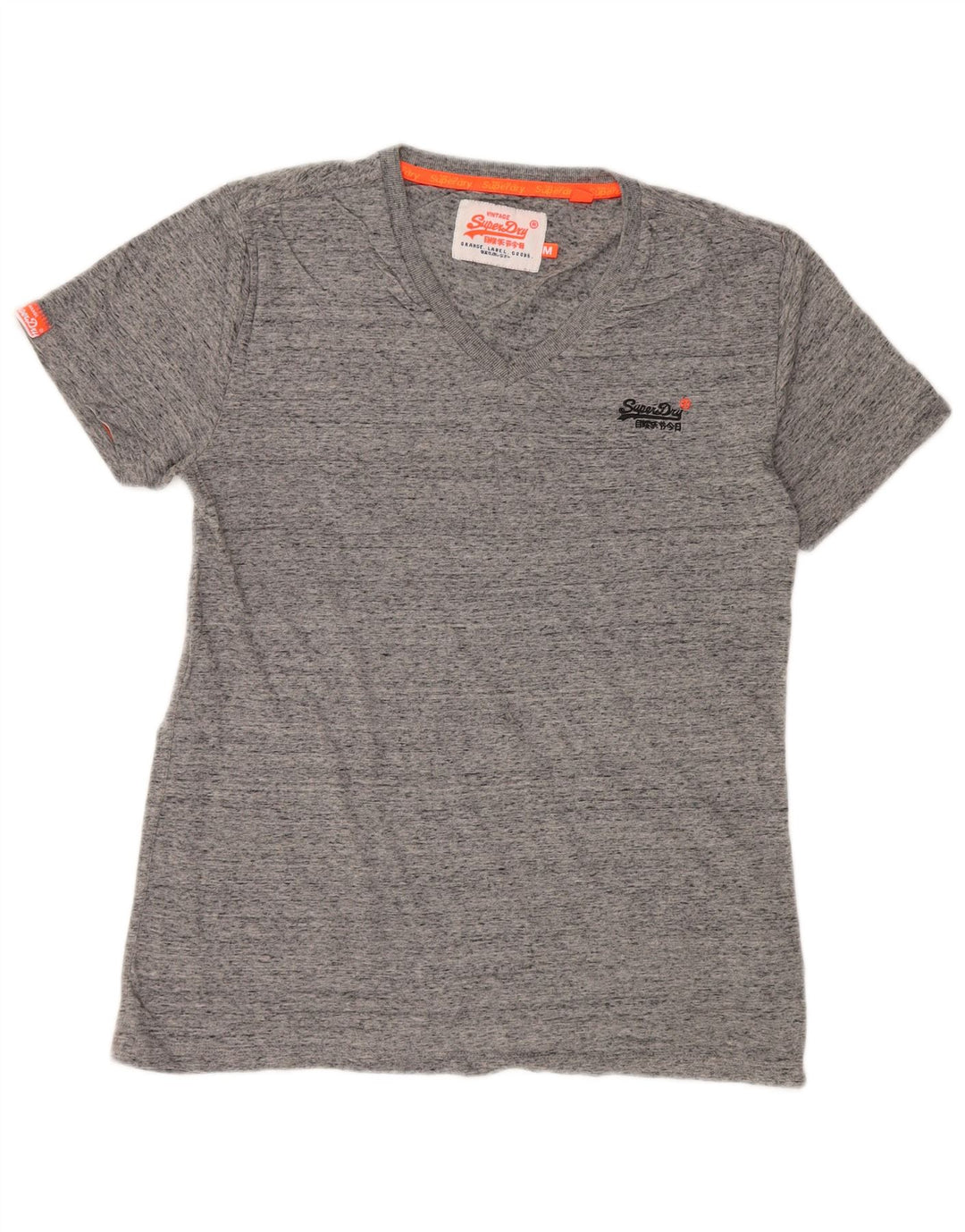 SUPERDRY muška majica kratkih rukava Srednje sivi flekasti pamuk