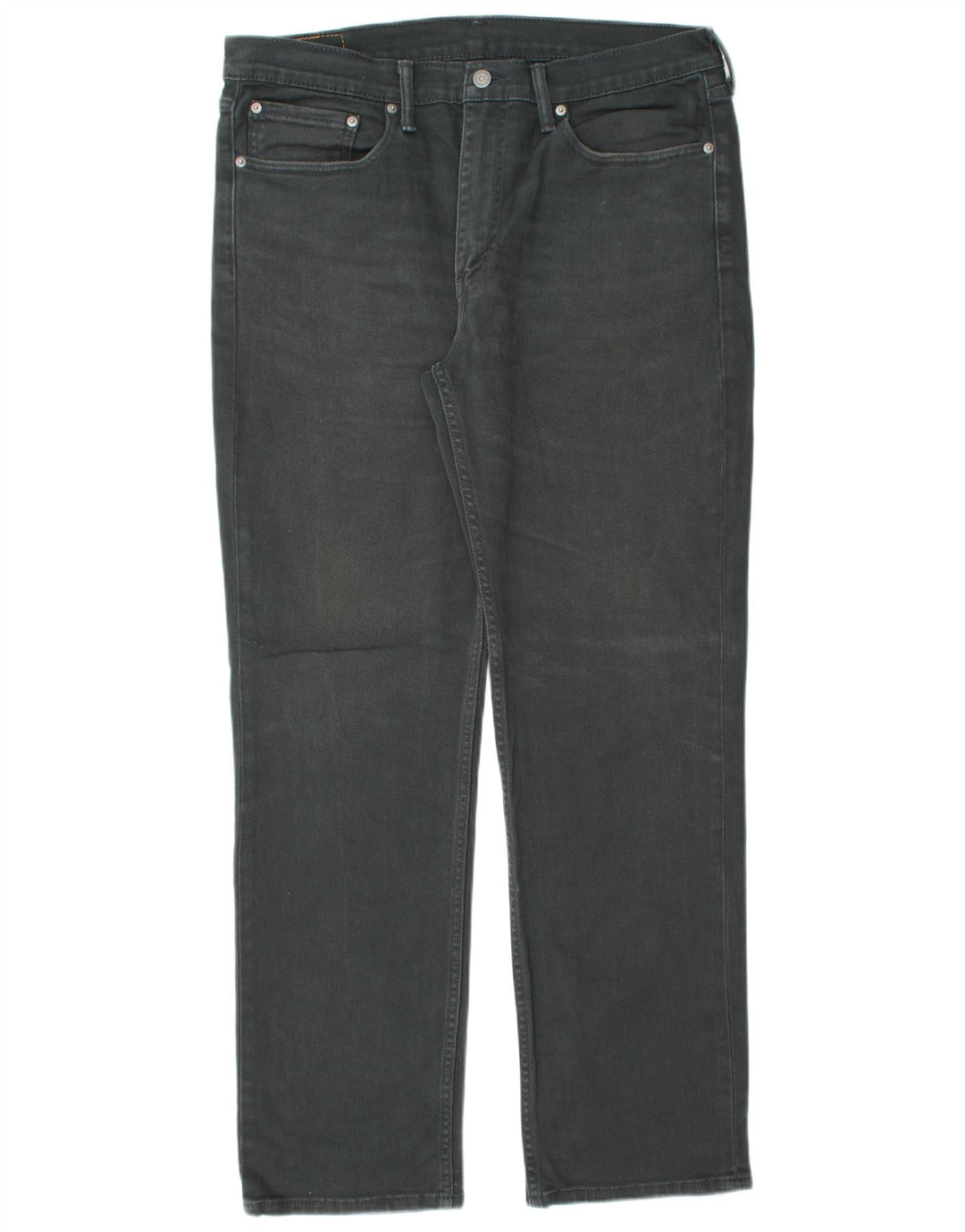 LEVI'S muške 514 ravne traperice W36 L32 crni pamuk