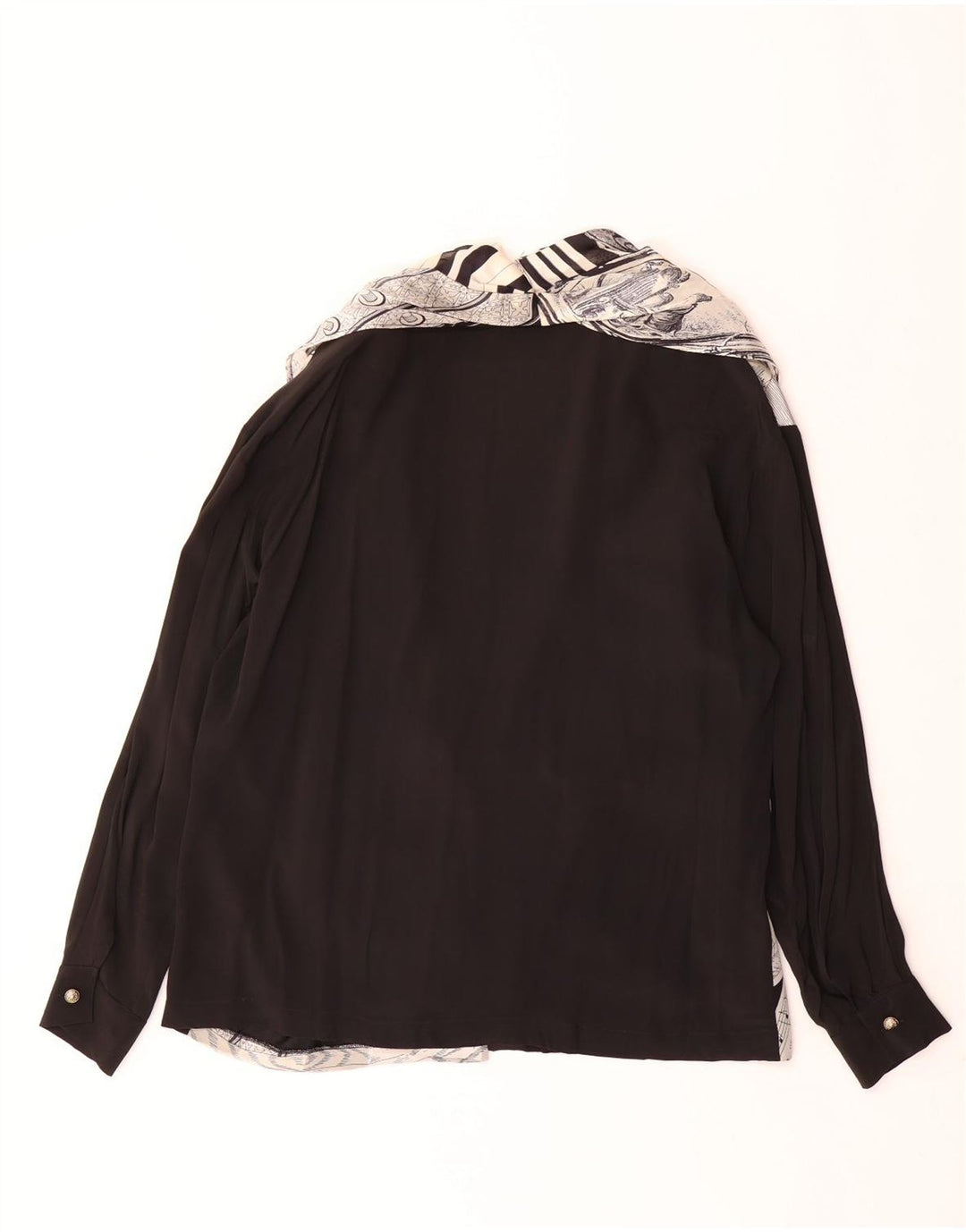 GIVIESSE Ženski kardigan s apstraktnim uzorkom UK 18 XL crni