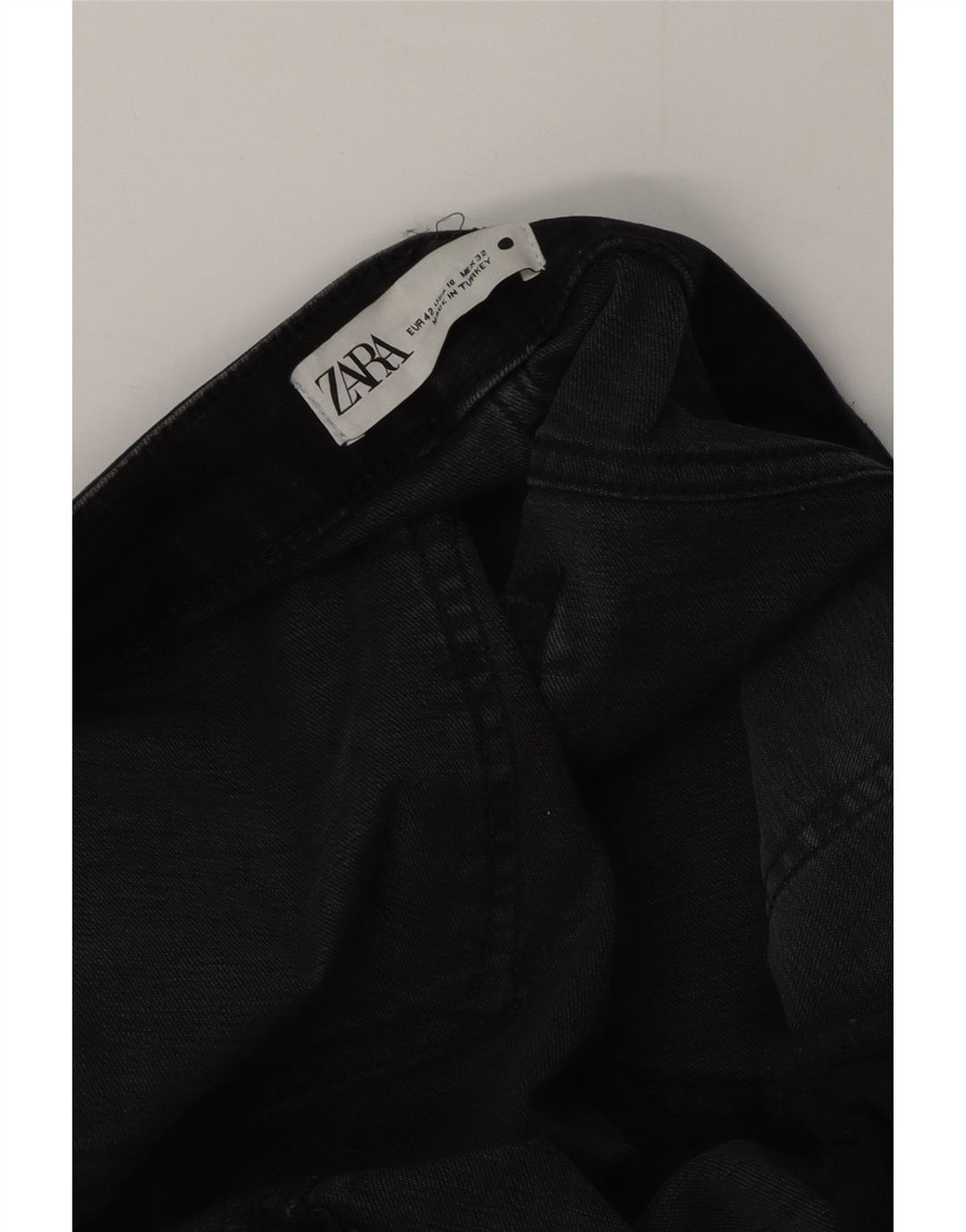Ženske traperice Zara Bootcut EU 42 Large W32 L29 crne