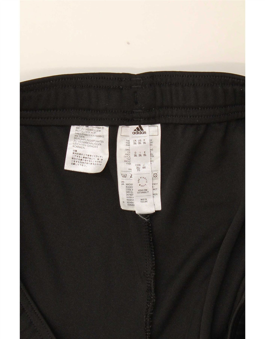 Adidas muške Aeroready hlače za trenirku 2XL crni poliester