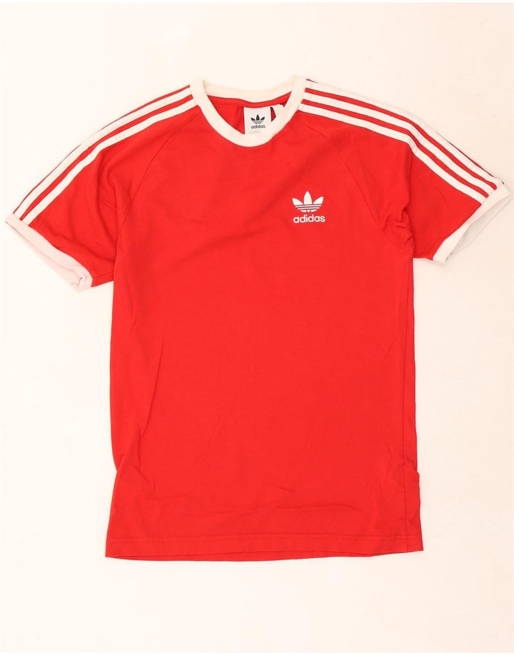 Adidas muška majica kratkih rukava mala crvena pamuk
