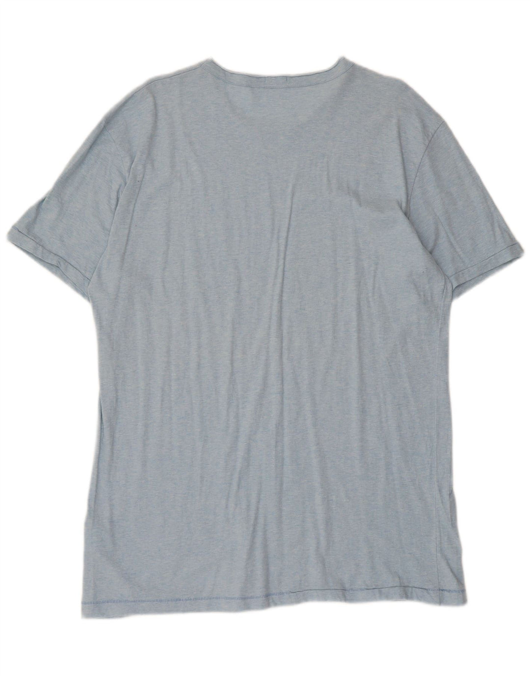 Benetton muška majica s grafičkim motivima 2XL plavi pamuk