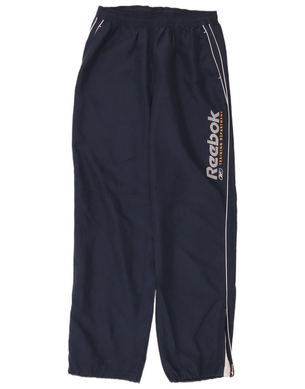 Reebok muške hlače za trenirku Graphic Large tamnoplavi poliester