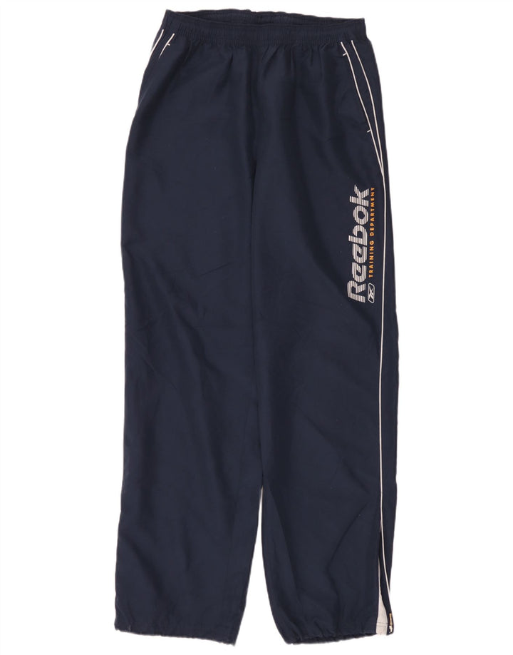 Reebok muške hlače za trenirku Graphic Large tamnoplavi poliester