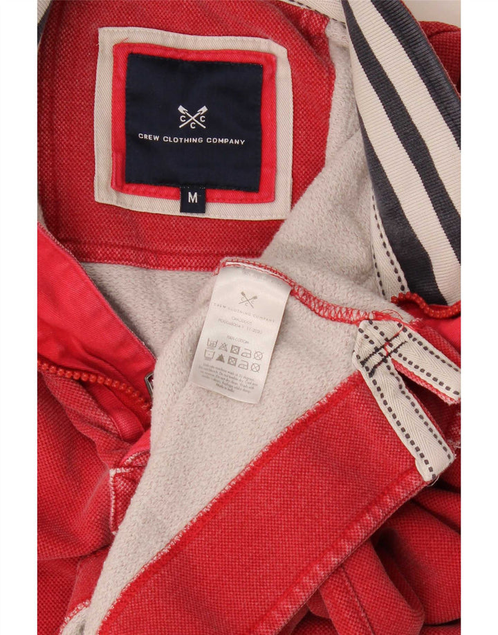 Crew Clothing Muška majica s izrezom i srednjim crvenim pamukom