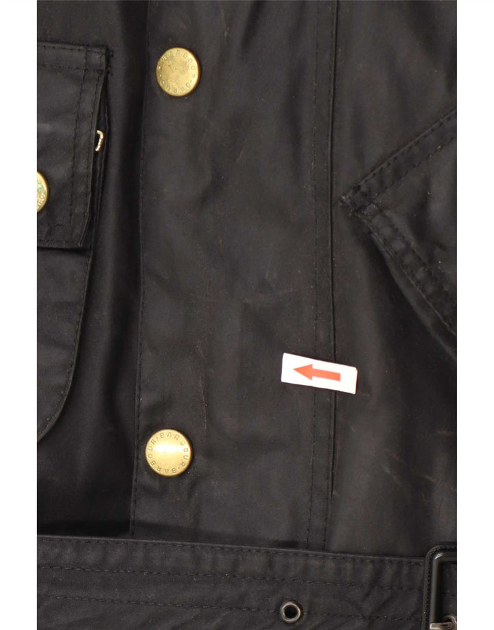 Barbour muška jakna od voštanog pamuka UK 42 XL crna