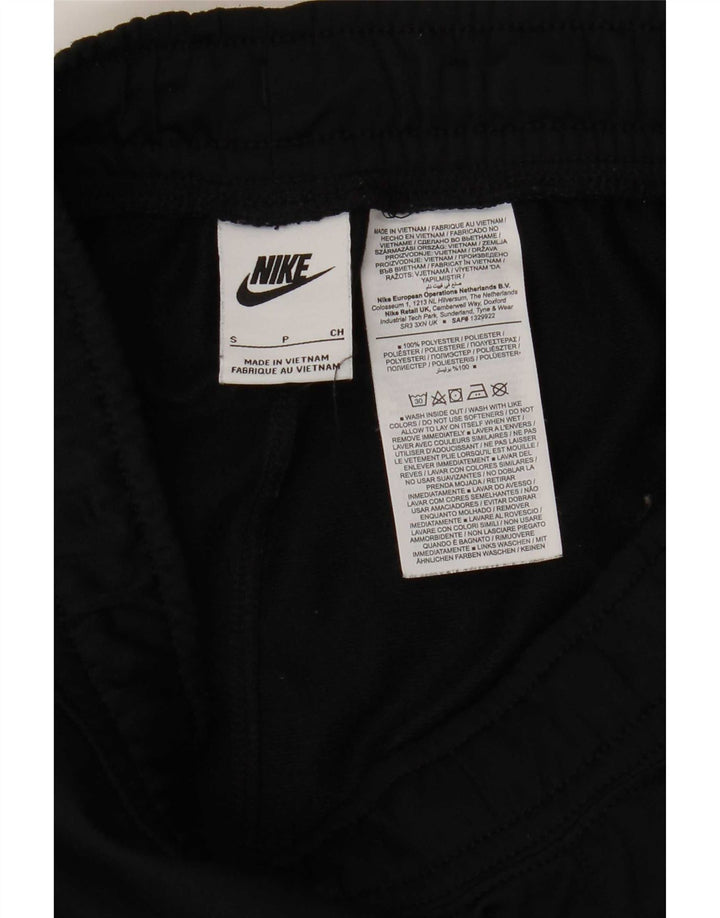 Nike muške trenirke hlače male crne poliesterske hlače