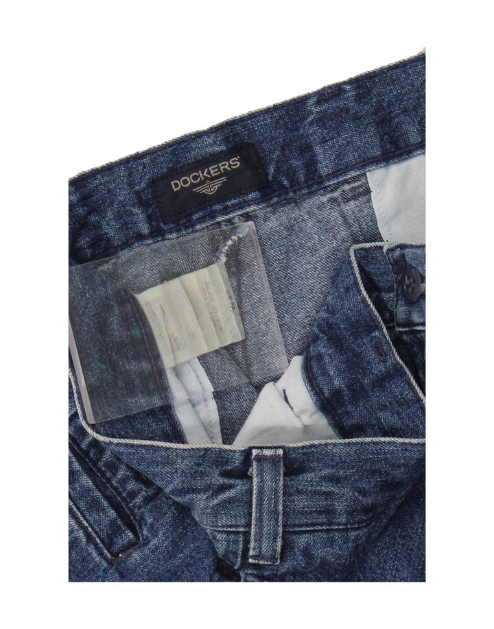 DOCKERS Mens Denim Shorts W36 Large Blue Vintage Dockers and Second-Hand Dockers from Messina Hembry 
