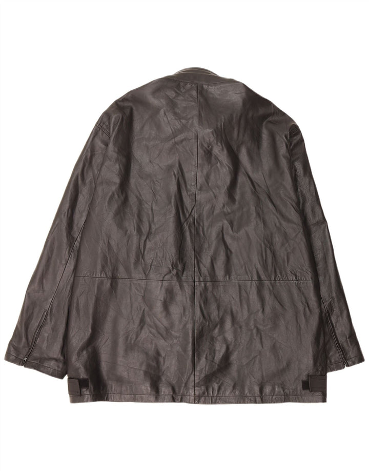 CONBIPEL muška kožna jakna IT 54 2XL crna koža