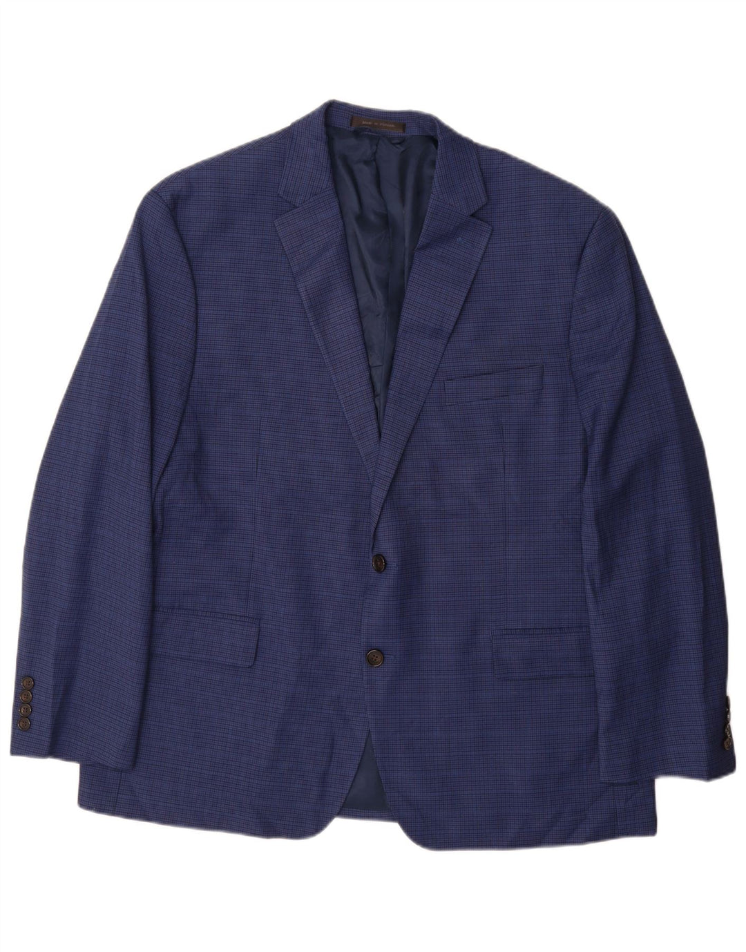 Ralph Lauren muška jakna sa 2 gumba UK 42 XL plava houndstooth