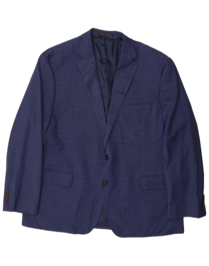 Ralph Lauren muška jakna sa 2 gumba UK 42 XL plava houndstooth