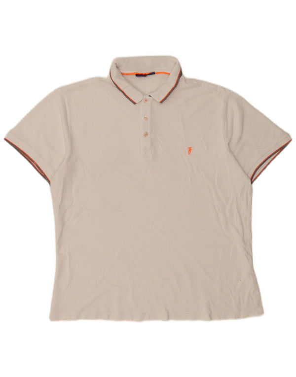 Trussardi Jeans muška polo majica XL bijela