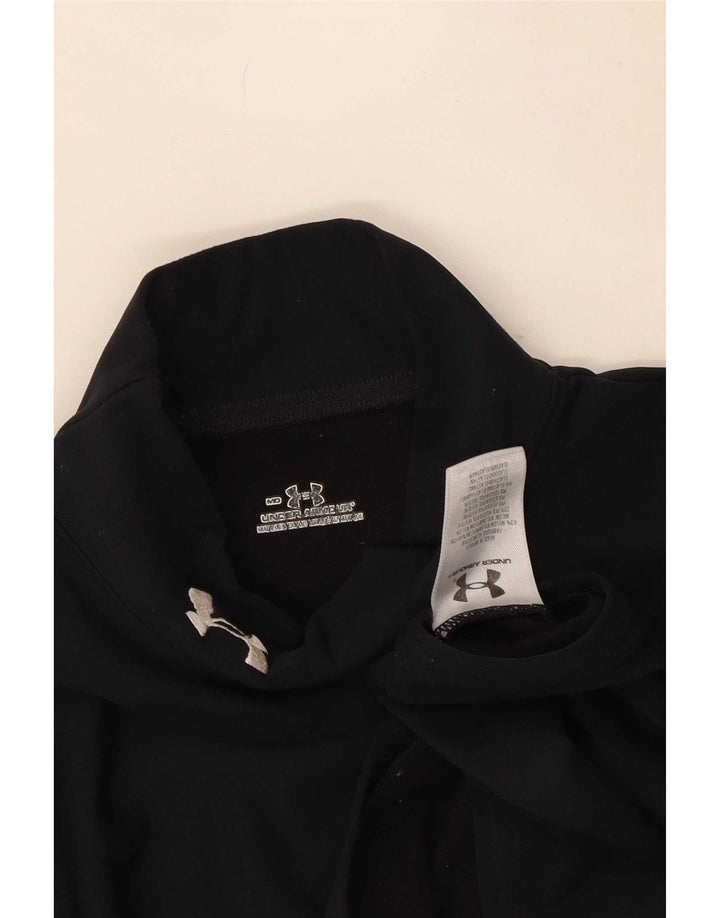 Muška majica Under Armour s dugim rukavima, srednji crni najlon