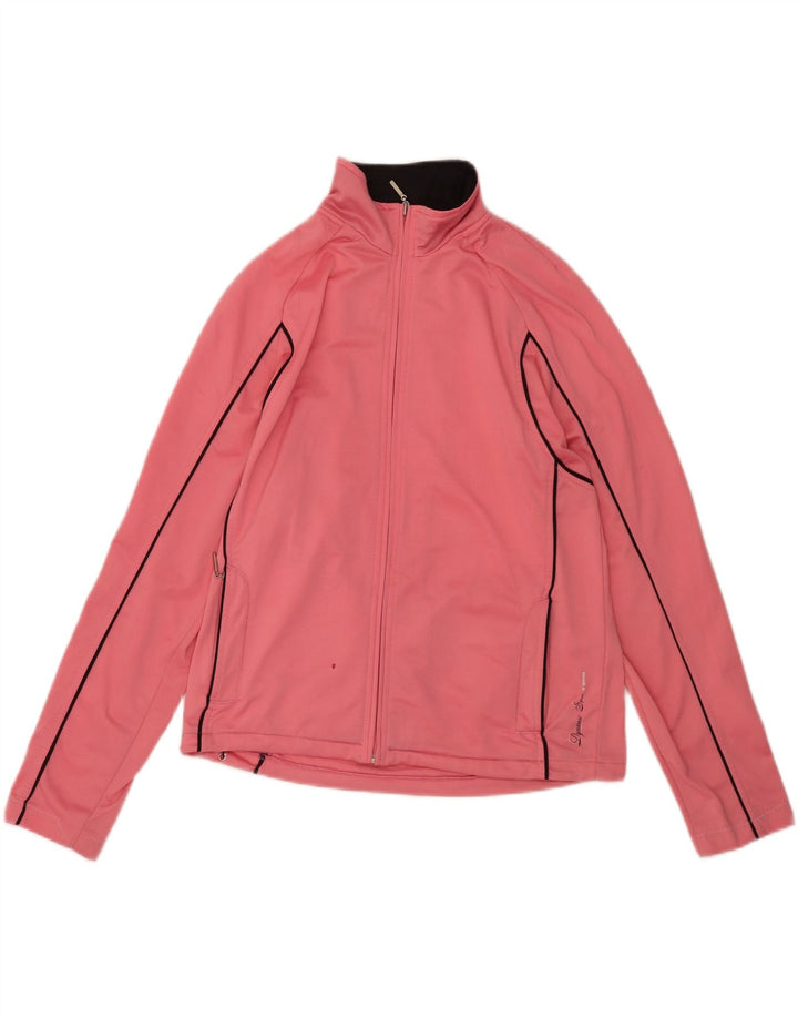 Brugi ženska gornja jakna trenirke UK 12 Srednje ružičasti poliester