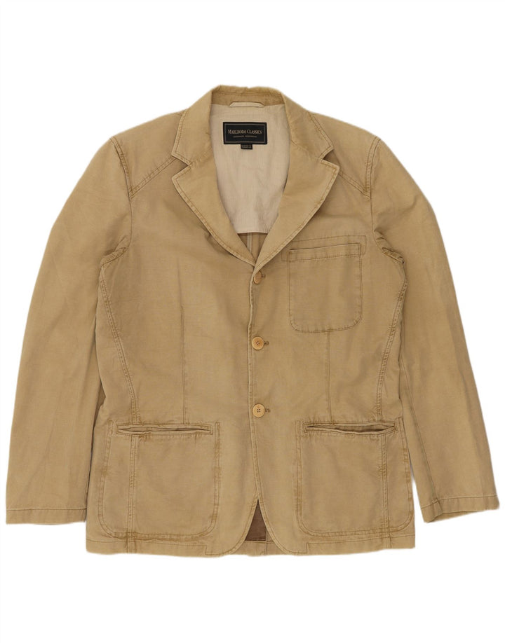 Marlboro Classics muška jakna sa 3 gumba EU 50 Large Beige