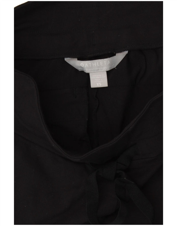 ATHLETA Ženske hlače za trenirku UK 6 XS crni najlon