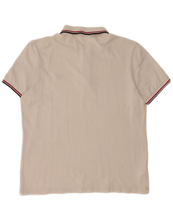 Fred Perry muška polo majica velika bijela pamučna