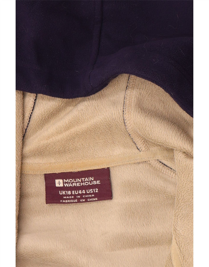 MOUNTAIN WAREHOUSE Ženska jakna od flisa s kapuljačom UK 16 Large tamnoplava
