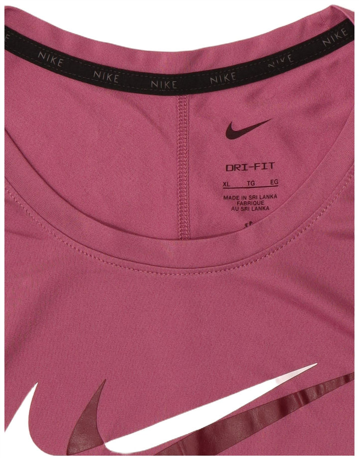 NIKE ženska majica kratkih rukava Dri Fit UK 18 XL ružičasta