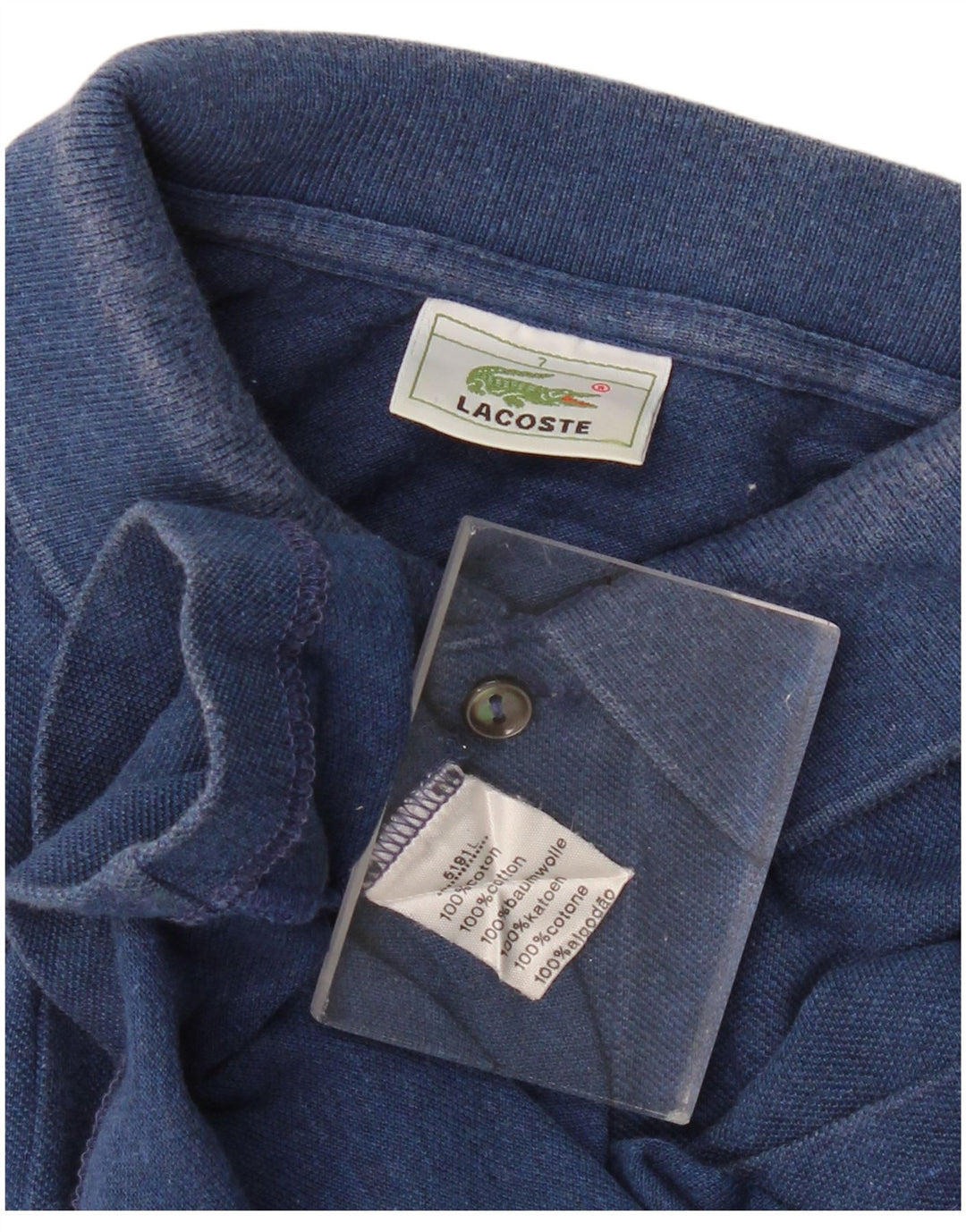 Lacoste muška polo majica veličina 7 2XL tamnoplavi pamuk