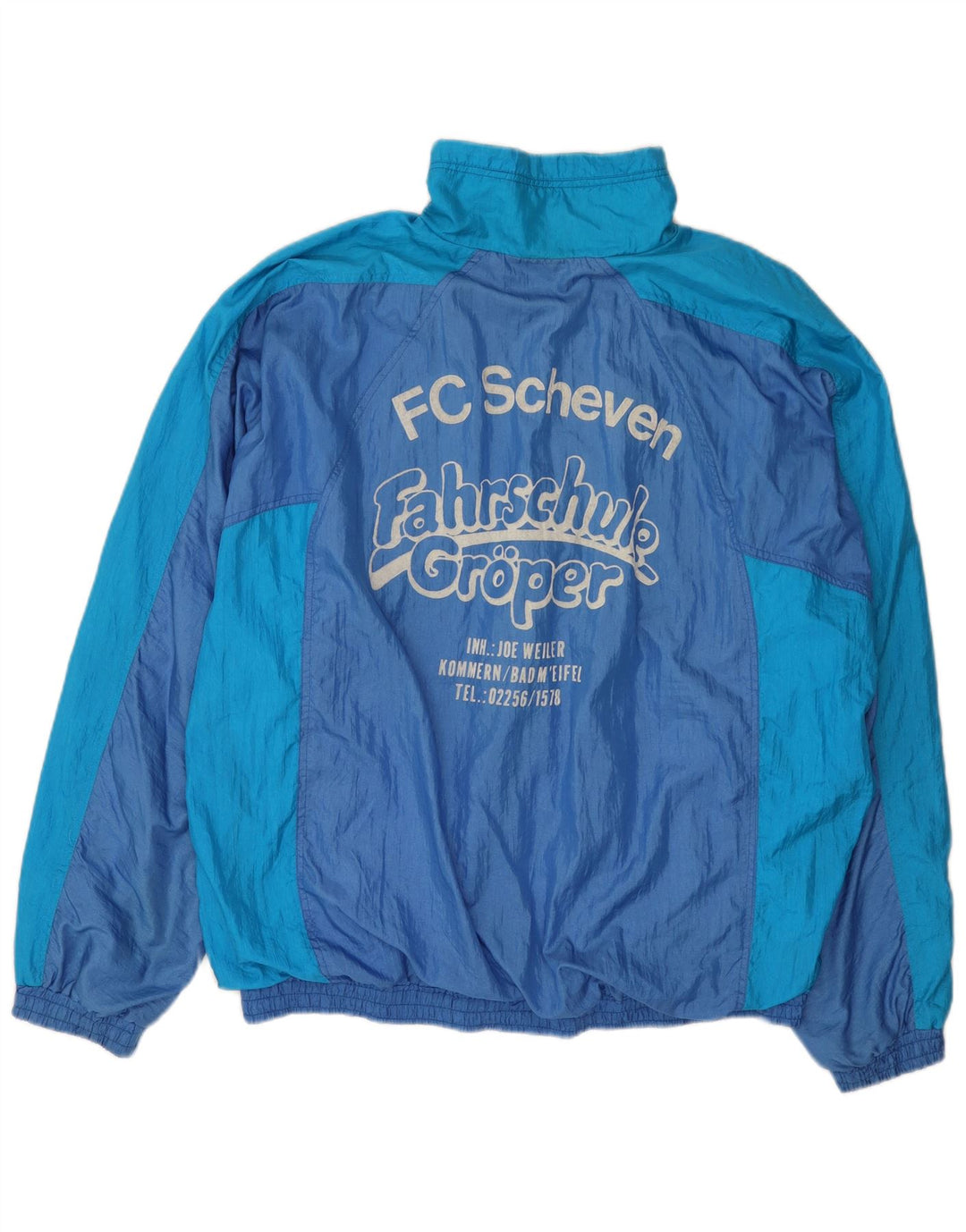 Muška trenirka Rucanor Graphic Gornja jakna UK 44/46 XL Blue Colourblock