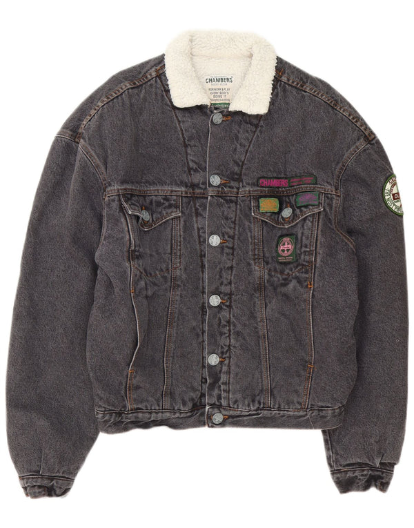 Chambers Mens Sherpa traper jakna UK 38 Srednje sivi pamuk