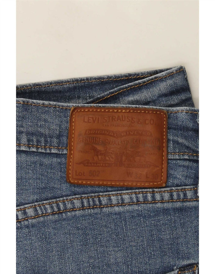 Levi's muške 502 sužene traperice W32 L30 plave