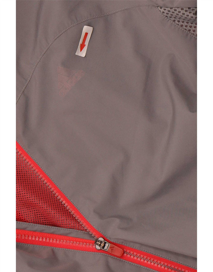 Adidas ženska trenirka gornja jakna UK 16 Large Grey Colourblock poliester