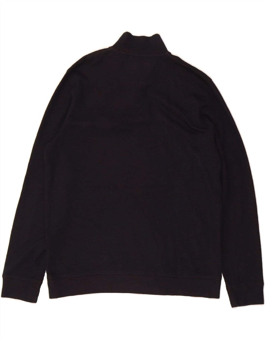 TED BAKER Mens Button Neck Jumper Sweater Size 5 XL Navy Blue Acrylic Vintage Ted Baker and Second-Hand Ted Baker from Messina Hembry 