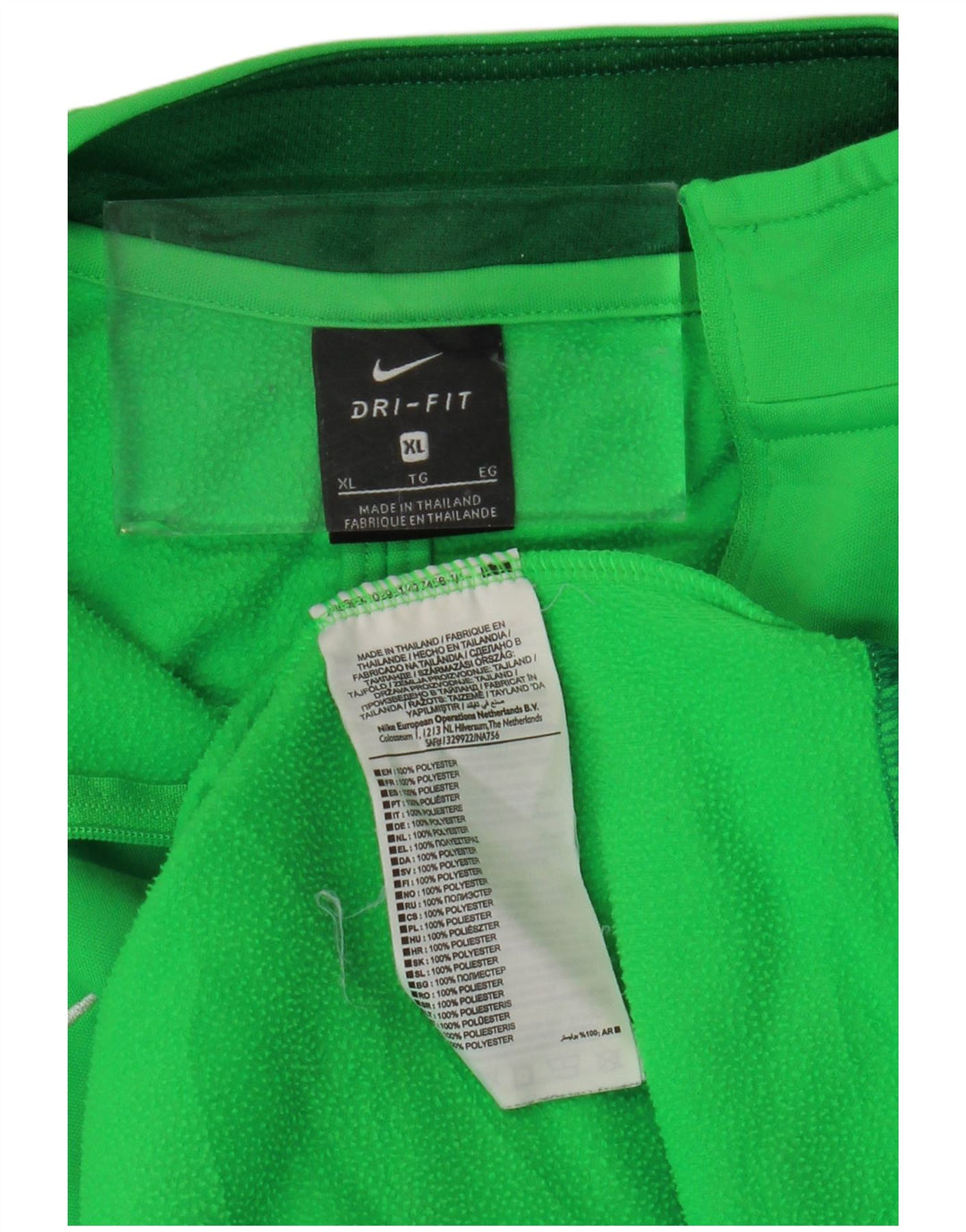 NIKE muška trenirka Dri Fit zip izrez i gornji dio XL zelene boje