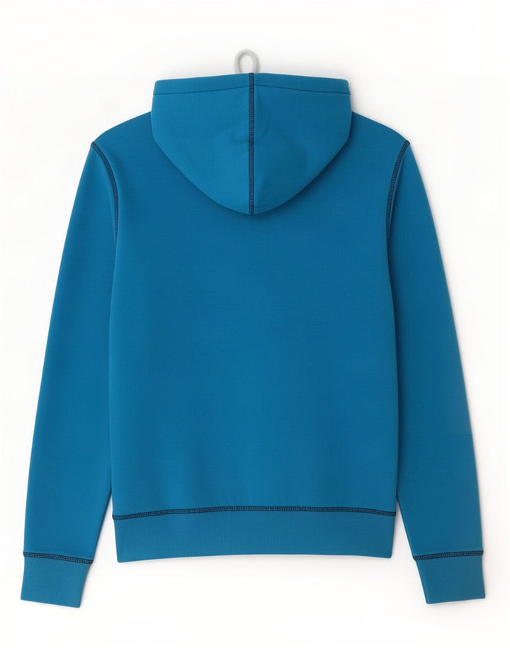 Jack & Jones muška majica s kapuljačom srednje plave boje
