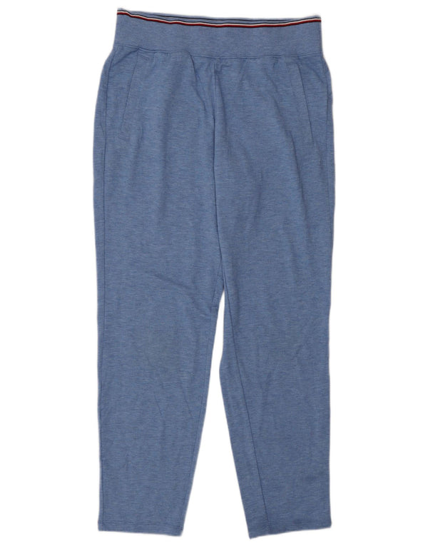 Tommy Hilfiger Ženske trenirke Hlače UK 10 Small Blue Flecked Cotton
