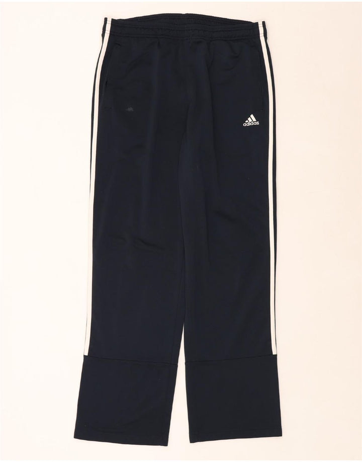 ADIDAS Muške hlače za trenirku, velike tamnoplave poliesterske hlače