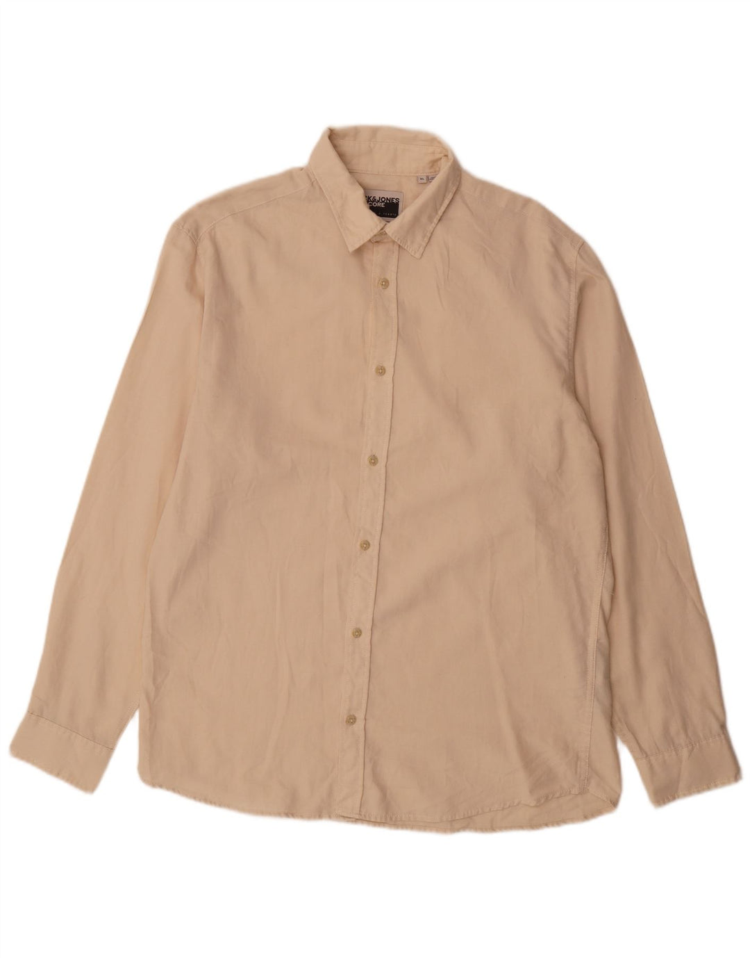 Jack & Jones muška košulja XL bež pamuk