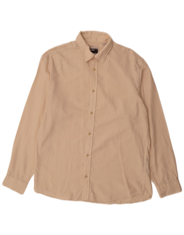 Jack & Jones muška košulja XL bež pamuk