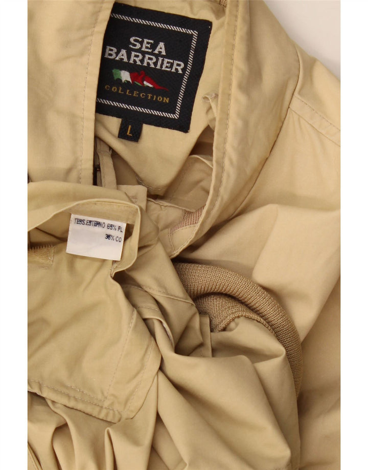 SEA BARRIER Muška bomber jakna UK 40 Large Beige Poliester