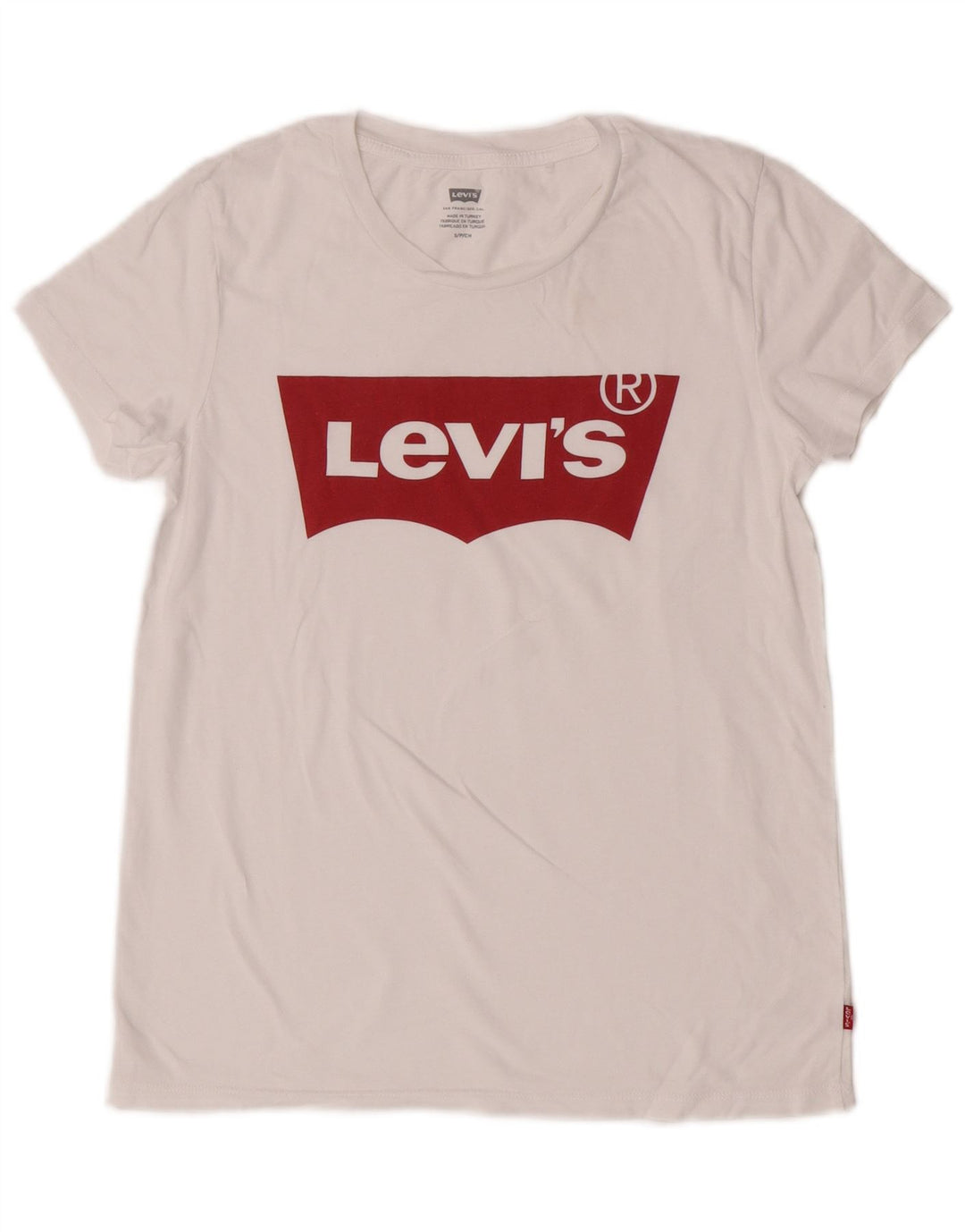 Levi's ženska majica kratkih rukava s grafičkim motivima UK 10 Small White