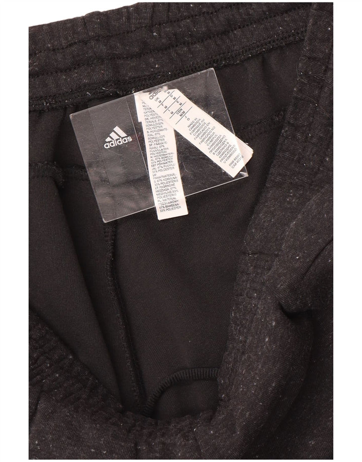 Adidas muške hlače za trenirku, srednje sivi flekasti pamuk