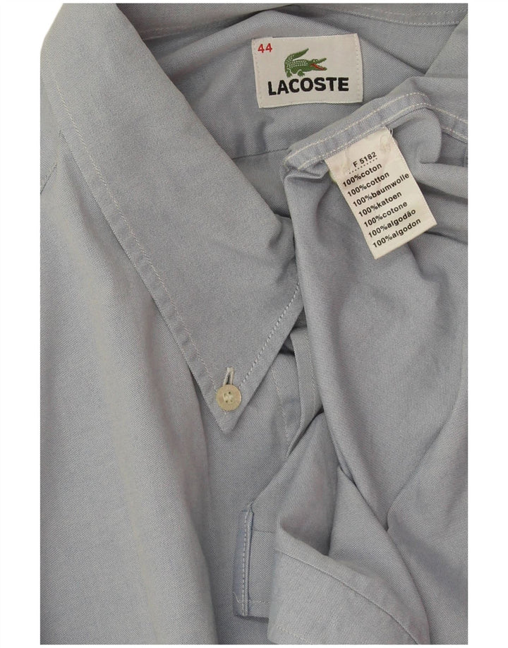 Lacoste muška košulja veličina 44 XL plavi pamuk