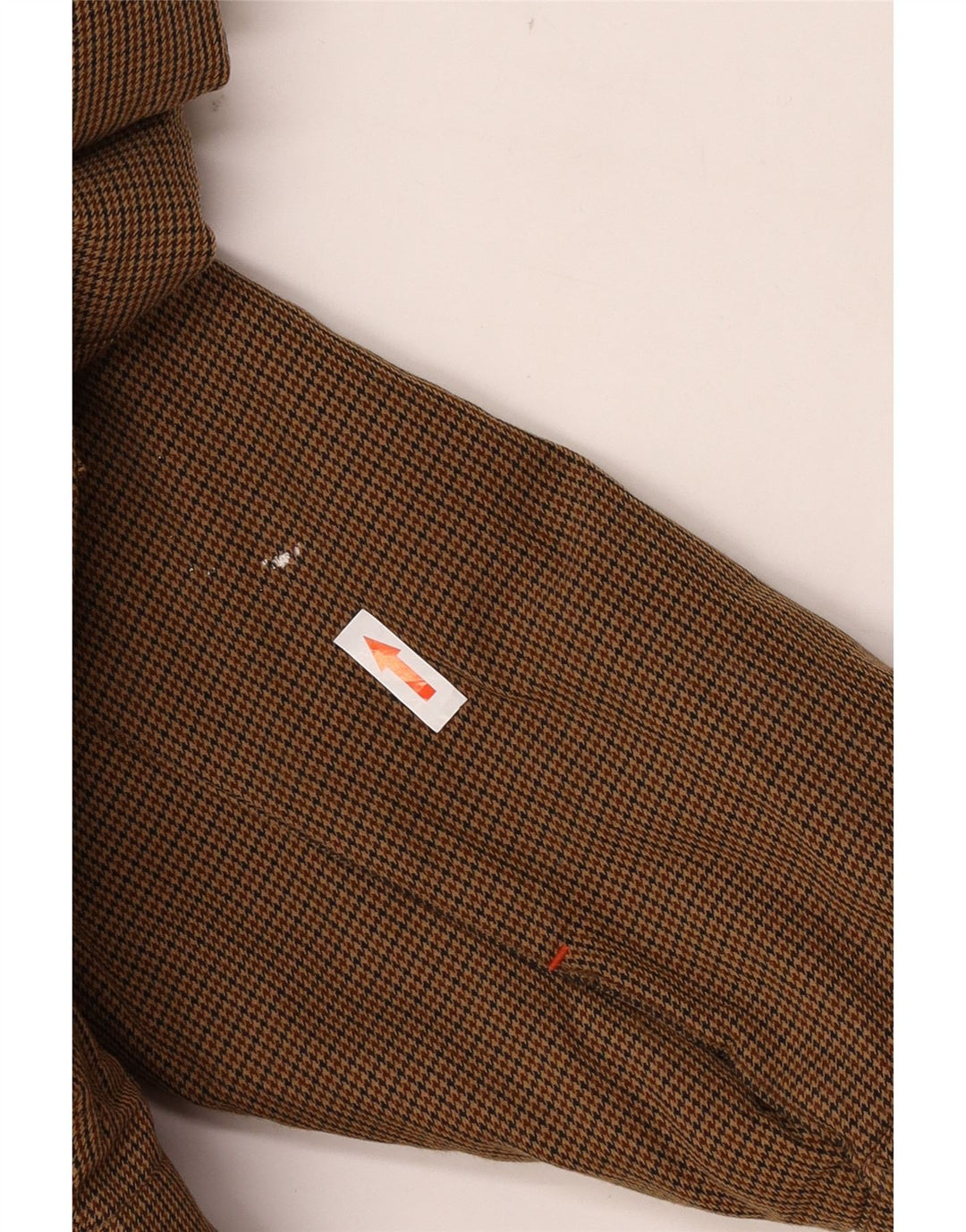 Invicta ženska jakna parka s kapuljačom UK 6 XS smeđa poliamidna houndstooth