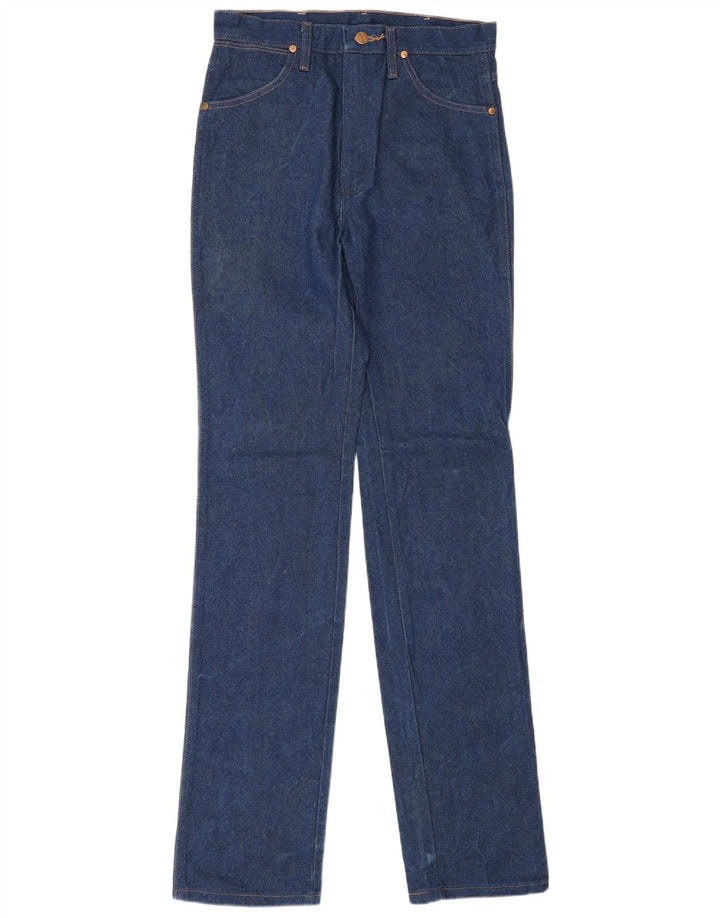 Wrangler ženske ravne traperice W30 L36 plavi pamuk