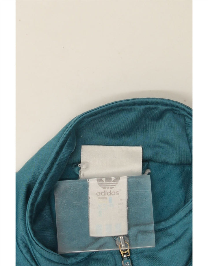 ADIDAS muška gornja jakna trenirke UK 42/44 veliki plavi poliester