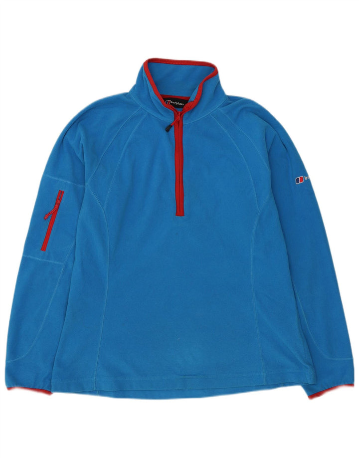 Berghaus ženski džemper od flisa s patentnim izrezom UK 14 Large Blue