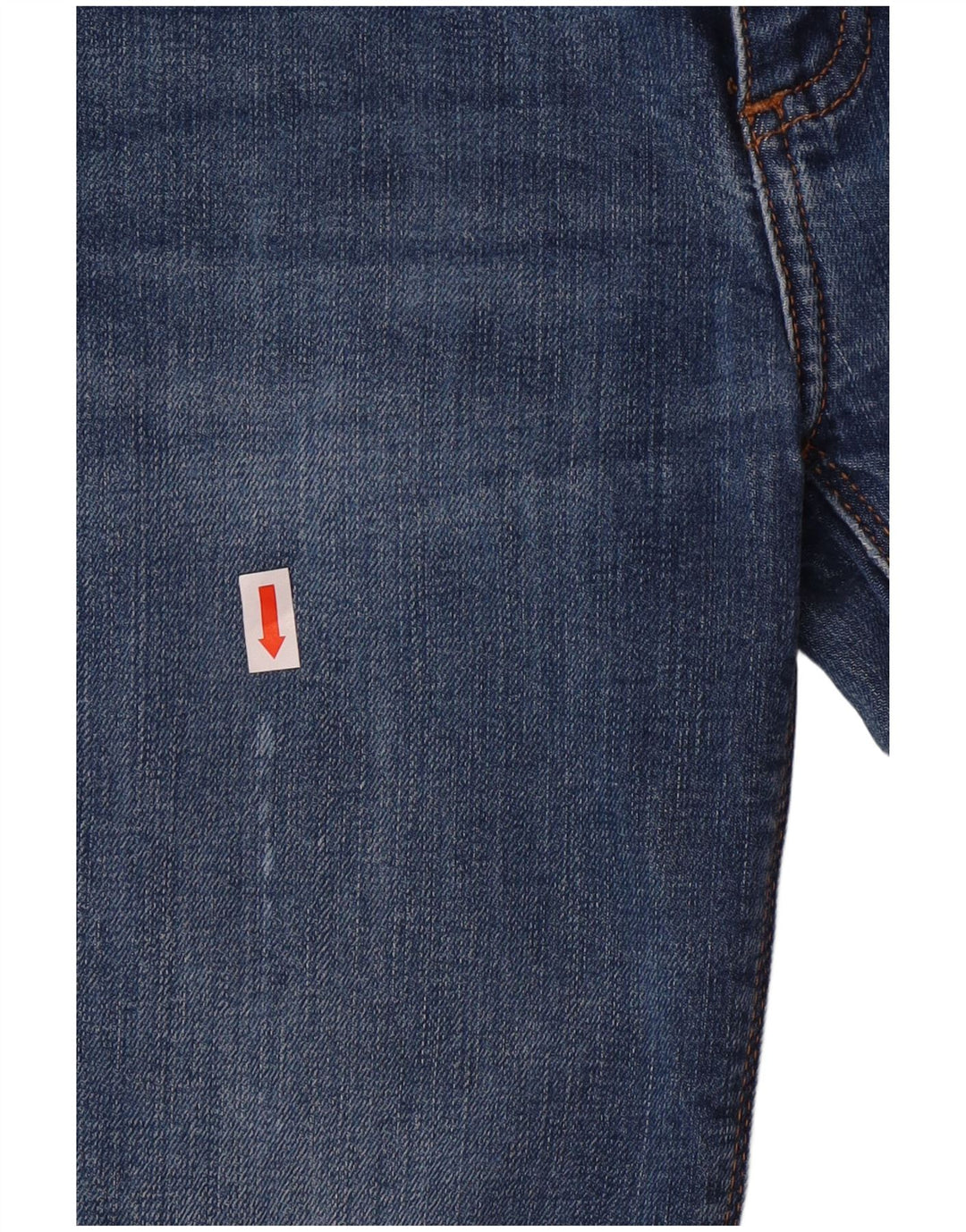 TOMMY HILFIGER Skinny traperice za djevojčice 7-8 godina W24 L23 plavi pamuk