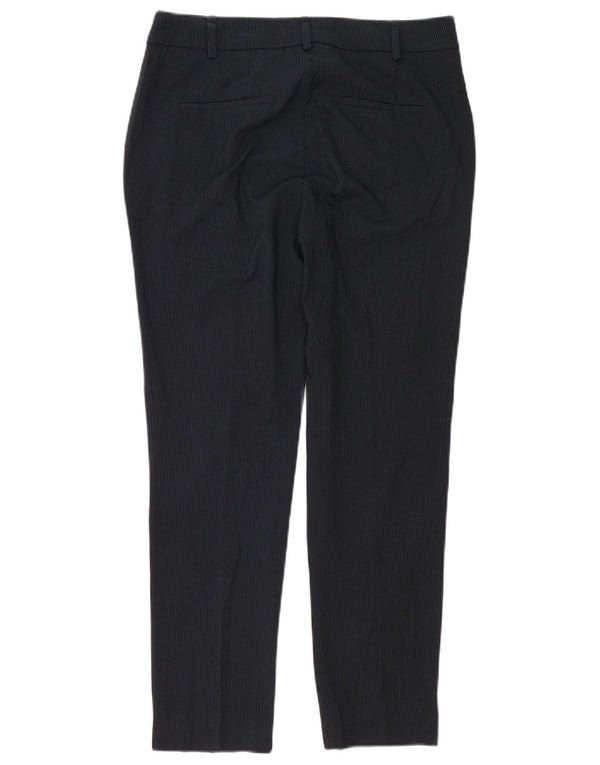 Zara ženske uske chino hlače EU 38 male W28 L28 tamnoplave pruge